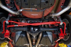 Ford Mustang Sway Bar - Rear - UMI Performance - 22mm Solid CrMo - `05-`14